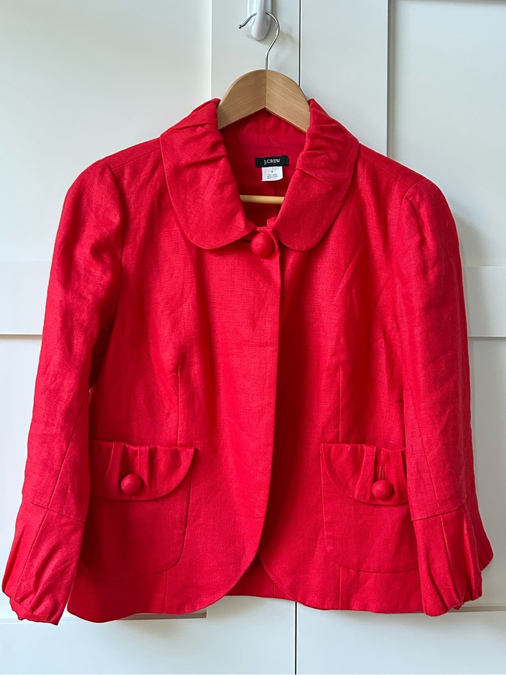 J Crew Linen Blazer